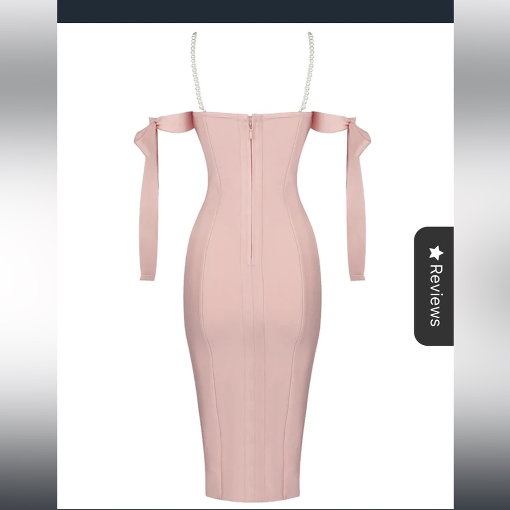 Catwalk Connection Tori White Midi Dress - Picture 5 of 5